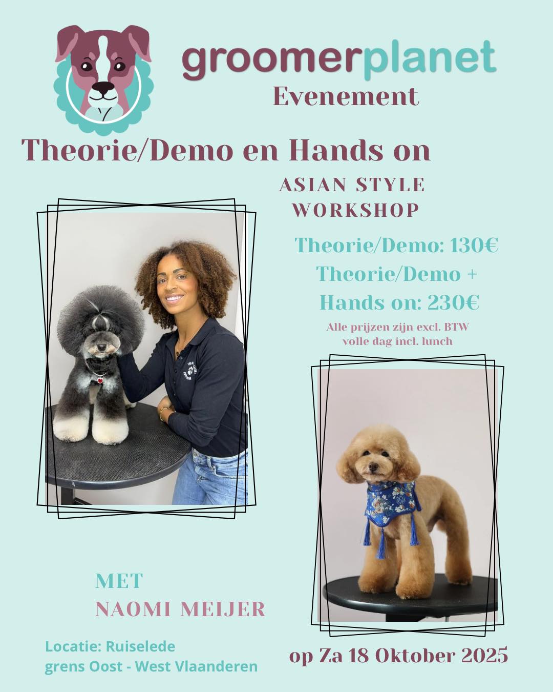 2025 evenement groomer planet